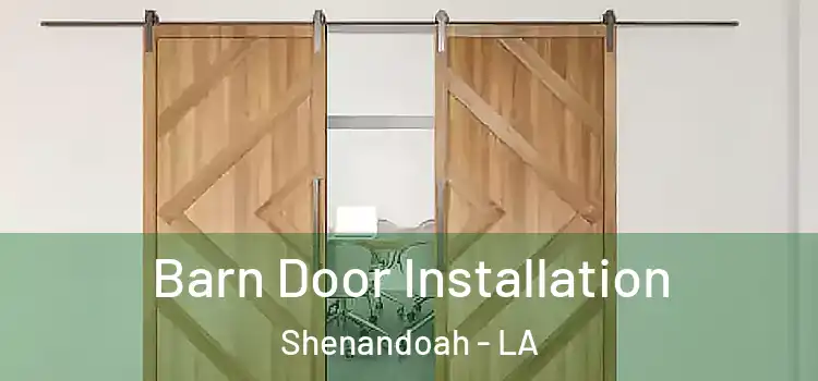 Barn Door Installation Shenandoah - LA