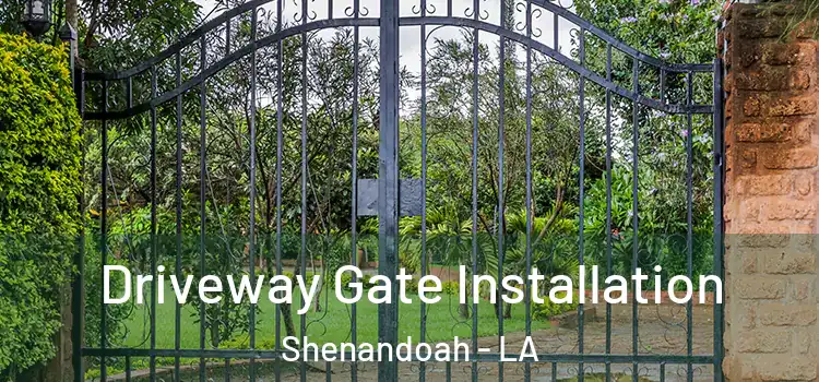 Driveway Gate Installation Shenandoah - LA