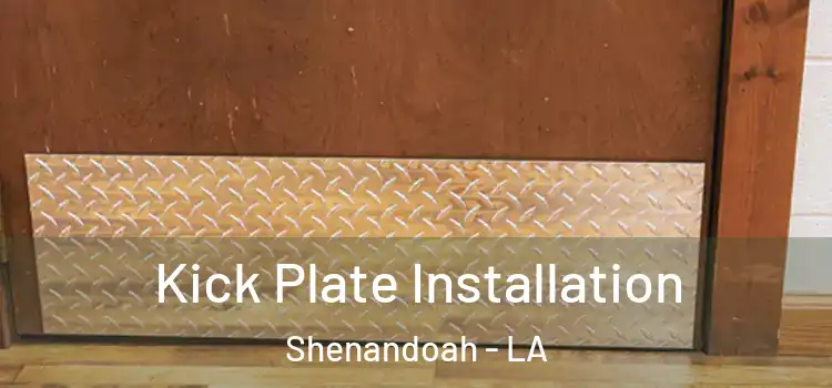 Kick Plate Installation Shenandoah - LA